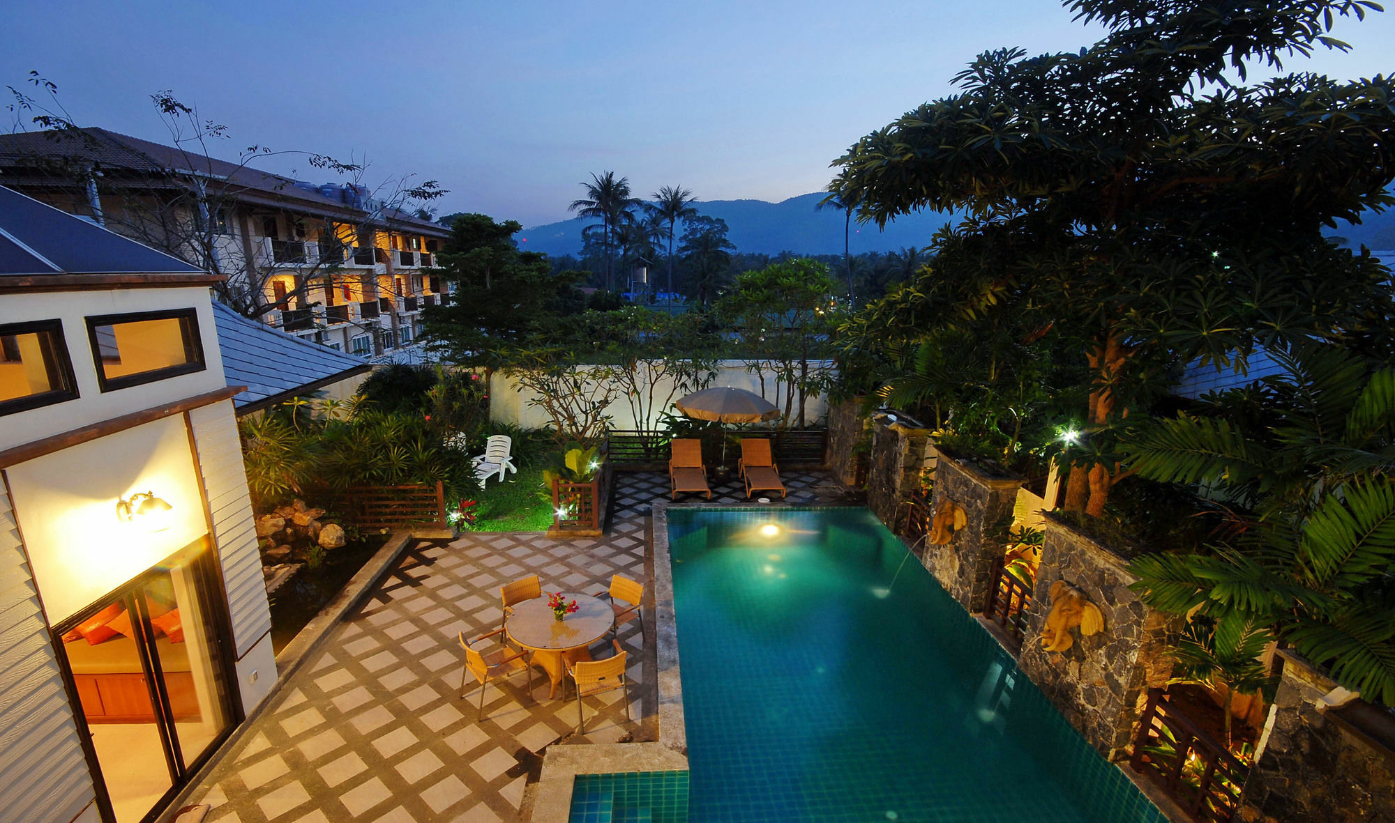 'צ'אוונג ביץ Samui Sun Villa מראה חיצוני תמונה